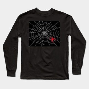 Spider Web Long Sleeve T-Shirt